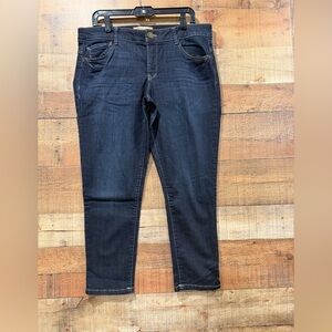 Democracy Slimming Dark Wash Jeans Size 14